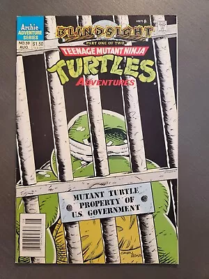 Buy Teenage Mutant Ninja Turtles Tmnt Adventures #59 Newsstand (1994, Archie Comics) • 15.99£
