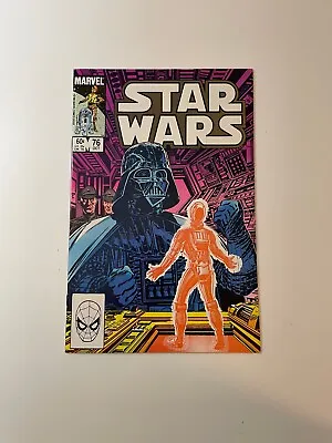 Buy Star Wars #76 1983 Marvel Comics Darth Vader Cover Luke Leia Chewie App NM 9.4 • 13.39£