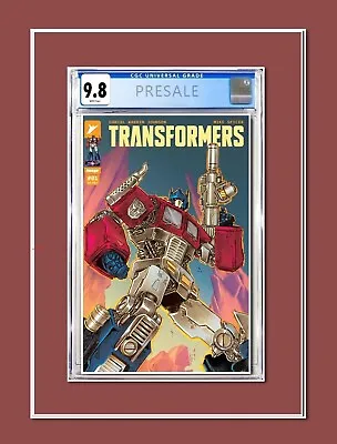 Buy Transformers #1 CGC 9.8 Graded PREORDER Von Randal Variant Limited /800 Optimus • 90.67£