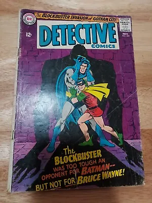 Buy Detective Comics #345 (1965) 3.0 G/VG -1st App. Of The Blockbuster! • 10.27£