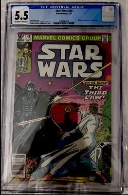 Buy Star Wars Marvel Comics #48 6/81 White To White Pages 5.5 • 11.34£