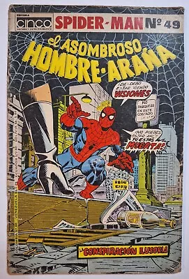 Buy Amazing Spiderman #144 Spanish Variant El Hombre Araña #49 CINCO Extremely Rare • 34.83£