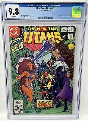 Buy New Teen Titans #23 CGC 9.8 DC Comics, 9/82 • 94.98£