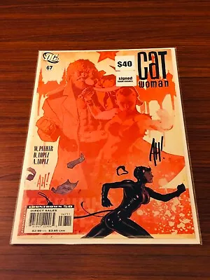 Buy Catwoman #67 Signed By Adam Hughes W/COA • 17.61£