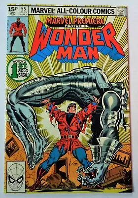 Buy WONDER MAN Marvel Premiere #55 🔑KEY ISSUE 1st Solo Bronze Age Comic 1980 MCU Ex • 24£