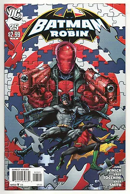 Buy Batman And Robin 25 - Variant Cover (modern Age 2011) - 9.2 • 7.25£