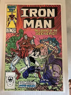 Buy Iron Man #214  Marvel Comics 1987 • 8.87£