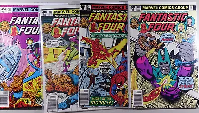 Buy Fantastic Four Comic Lot Of 4 Comic Books #s 205 206 207 208 • 16£