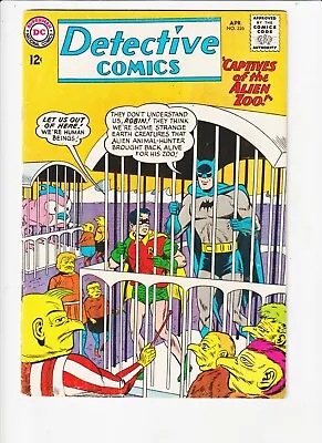 Buy Detective Comics 326 Batman, Robin, Martian Manhunter Silver Age 1964! Alien Zoo • 39.98£