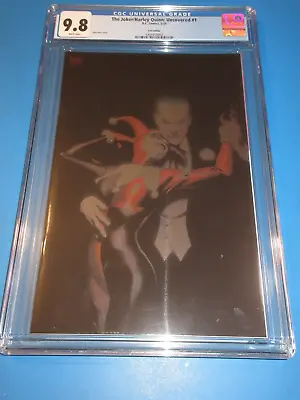 Buy Joker Harley Quinn Uncovered #1 Alex Ross Foil Variant CGC 9.8 NM/M Gem Wow • 46.27£