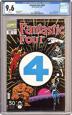 Buy Fantastic Four #358 CGC 9.6 1991 4198853014 • 53.22£