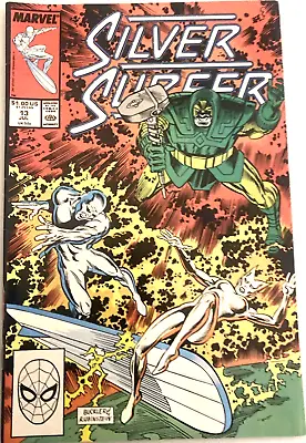 Buy Silver Surfer # 13.  2nd Series. July 1988.   Marvel Comics. Vfn+ 8.5 • 6.99£