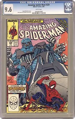 Buy Amazing Spider-Man #329 CGC 9.6 1990 0933655008 • 87.07£