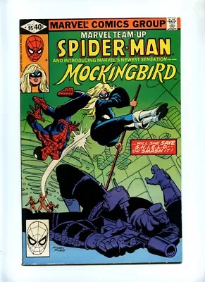 Buy Marvel Team-Up #95 - Marvel 1980 - 1st App Mockingbird - Spider-Man • 29.99£