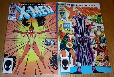 Buy Uncanny X-men #199,200  Romita Jr 52 Page Nm 9.4/9.6 • 22.20£