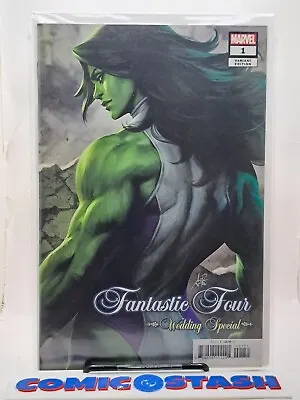 Buy Fantastic Four Wedding Special #1 Artgerm She Hulk Variant • 3.21£