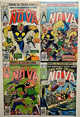 Buy Nova Lot 4 Key Issues 13 14 15 16 Bronze Age Marvel Comics Higher Grade VG+ • 0.99£