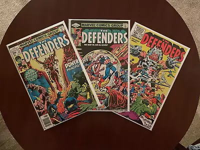 Buy (Lot Of 3 Comics) Defenders #53 #106 #113 (Marvel 1977-82) Dave Cockrum • 7.90£