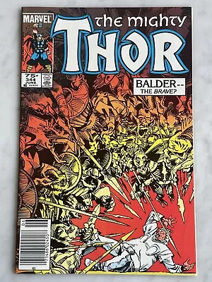 Buy Thor #344 VF/NM 9.0 - Buy 3 For FREE Shipping! (Marvel, 1984) • 3.60£