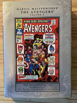 Buy Marvel Masterworks Avengers Vol 5 First Printing 2005 In Very Good Condition • 25£
