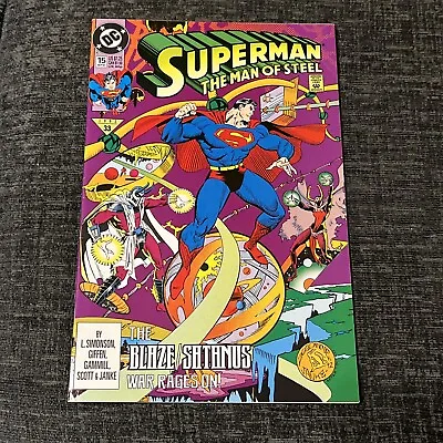 Buy Superman - The Man Of Steel - #15 - Sep 1992 - DC Comics • 4.99£