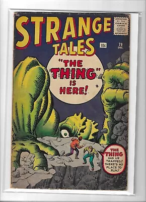 Buy STRANGE TALES # 79 Very Good [1960]  DR STRANGE  PROTOTYPE & • 195£