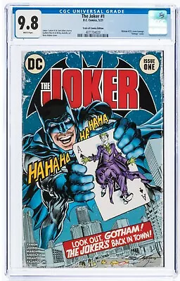 Buy 🔥 The Joker #1 CGC 9.8 NM/MT, Neal Adams Batman #251 Homage Variant Cover! • 78.15£