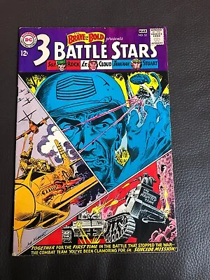 Buy DC Comics The Brave And The Bold #52 1964 Ft 3 Battle Stars • 30£