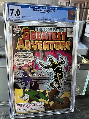 Buy My Greatest Adventure #80, 81, 82 Cgc. Nice! And More. Doom Patrol First Issues • 1,423.09£