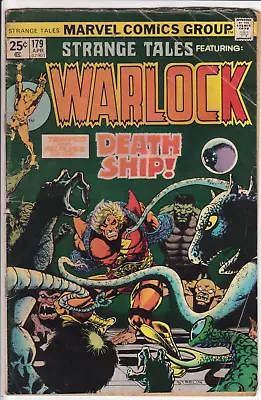 Buy Strange Tales #179, Marvel Comics 1975 GD 2.0 1st Pip The Troll. Jim Starlin. • 15.83£