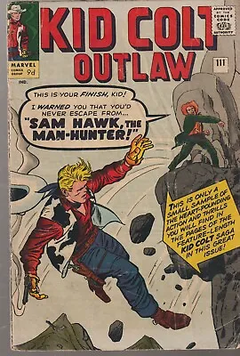 Buy Marvel Comics Kid Colt Outlaw #111 (1963) 1st Print G • 39.95£