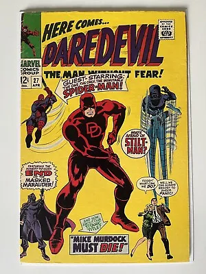 Buy Daredevil 27, (Marvel, April 1967), FN-, Amazing Spider-Man, Silver Age 🔥🔥 • 15.84£