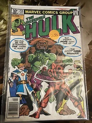 Buy Incredible Hulk 258 1st Appearance Of Ursa Major Low Grade • 7.99£