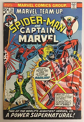 Buy Marvel Team-Up #16 (1973) Marvel Spider-Man Captain Marvel • 15.89£