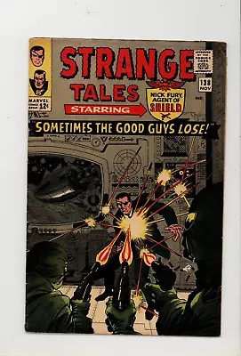 Buy Strange Tales 138 F Fine 1st Appearance Eternity 1965 • 28.38£