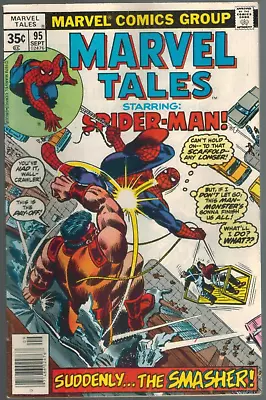 Buy Marvel Tales 95  Suddenly...The Smasher!  (rep Amazing Spider-Man 116)  1978 FN • 3.98£