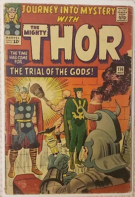 Buy Journey Into Mystery (Mighty Thor) #116 1965 Silver Age Marvel Comics GOOD+ 2.5 • 19.98£