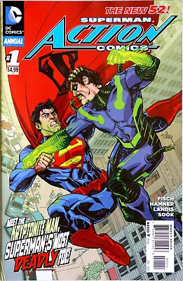 Buy Action Comics Annual #1 Vol 2 New 52 - DC Comics - Sholly Fisch - Cully Hamner • 4.50£