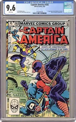 Buy Captain America #282 CGC 9.6 1983 4155316018 • 48.09£