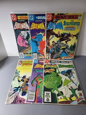 Buy The Brave And The Bold (6) Comic Lot Vol 1 Issues 171-175 Vol 2 Issue 4 DC • 16.56£
