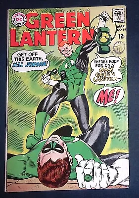 Buy Green Lantern #59 Silver Age DC Comics 1st Appearance Of Guy Gardner F • 379.99£