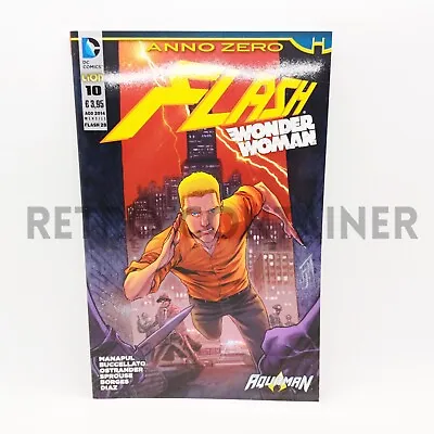 Buy ITA Comics - FLASH 28 (Aquaman Wonder Woman) DC Comics RW Lion Italian RIF C2 • 2.56£
