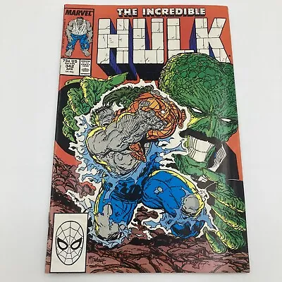 Buy THE INCREDIBLE HULK #342 Comic , Marvel Comics MCFARLANE ART ‘_ • 5£