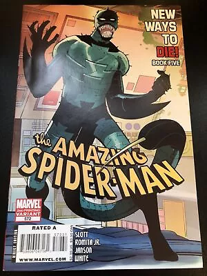 Buy Amazing Spider-Man #572 2nd Print Variant • 30£