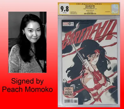 Buy Daredevil #6  Momoko Variant Cover  (2023) CGC 9.8 Signed By Peach Momoko! • 120.37£