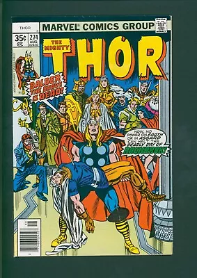 Buy The Mighty Thor # 274 -balder The Brave Is Dead-deadly Day Of Ragnarok! • 7.24£