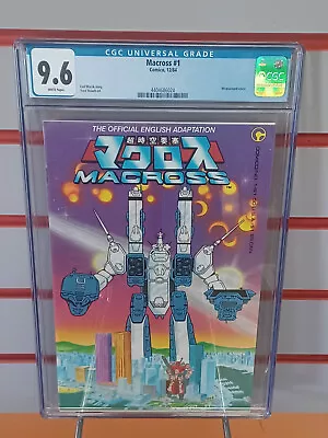 Buy MACROSS #1 (Comico, 1984) CGC Graded 9.6 ~ White Pages • 240.74£