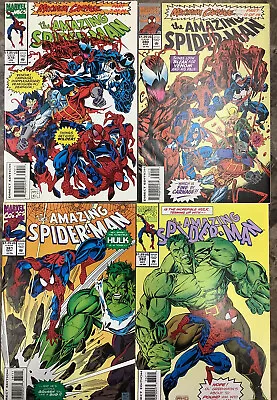 Buy The Amazing Spider-Man #379 #380 #381 #382 Marvel 1993 Comic Books • 23.71£