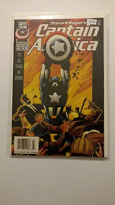 Buy Captain America 453 To All Things An Ending Marvel High Grade Comic Book K6-138 • 6.30£