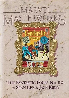 Buy Marvel Masterworks Fantastic Four Vol 2 (issues 11 - 20) Embossed Hardcover Nm • 30£